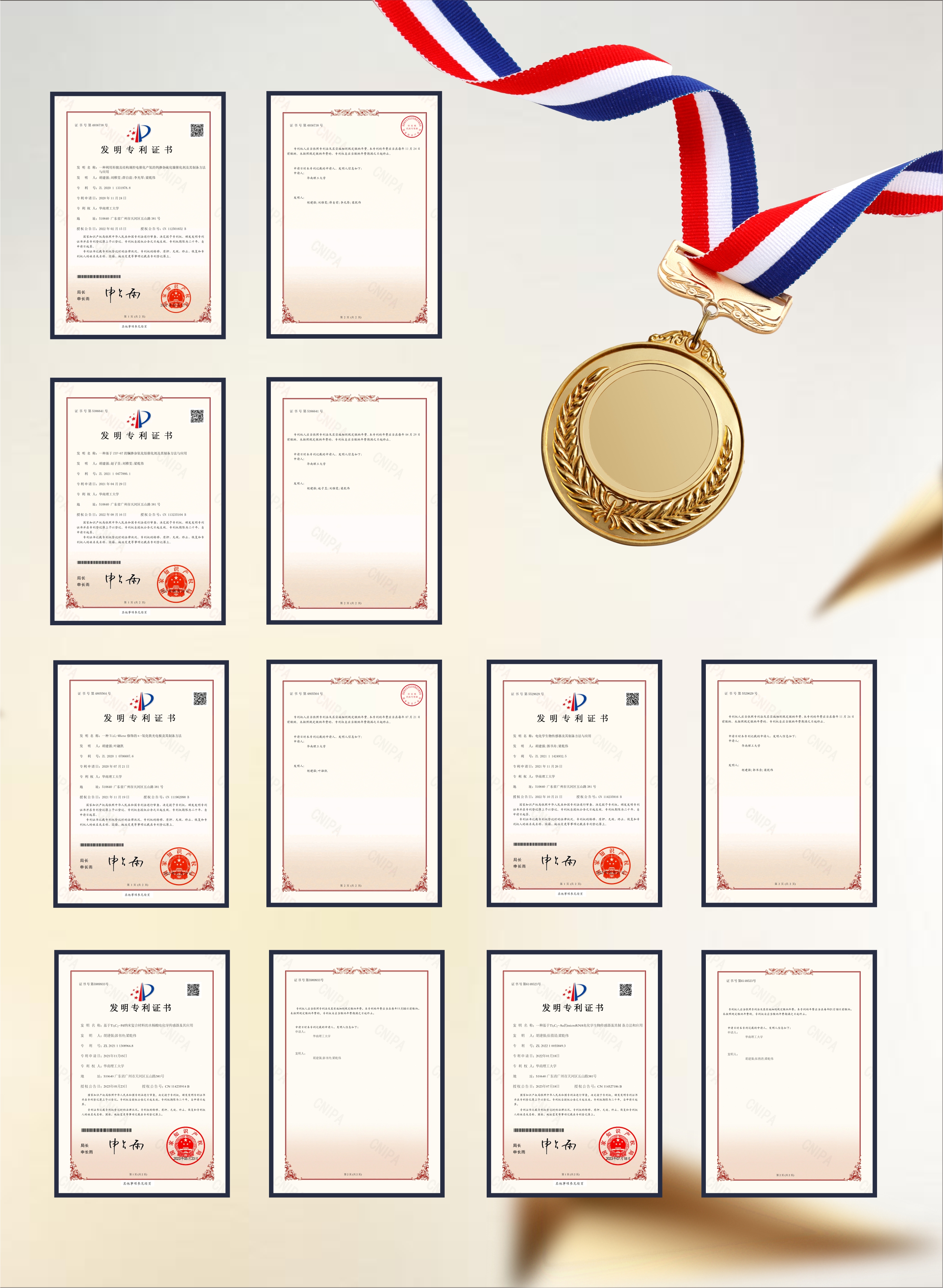 电驰系列十二项发明专利（1）